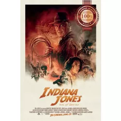 INDIANA JONES AND THE DIAL OF DESTINY 5 2023 CINEMA MOVIE PRINT PREMIUM POSTER
