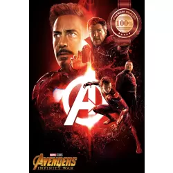 INFINITY WAR HEROES RED AVENGERS CINEMA MOVIE FILM PRINT PREMIUM POSTER