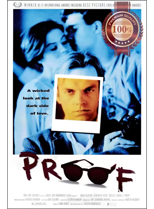 PROOF 1991 90s HUGO WEAVING ORIGINAL AUS MOVIE FILM CINEMA PRINT PREMIUM POSTER
