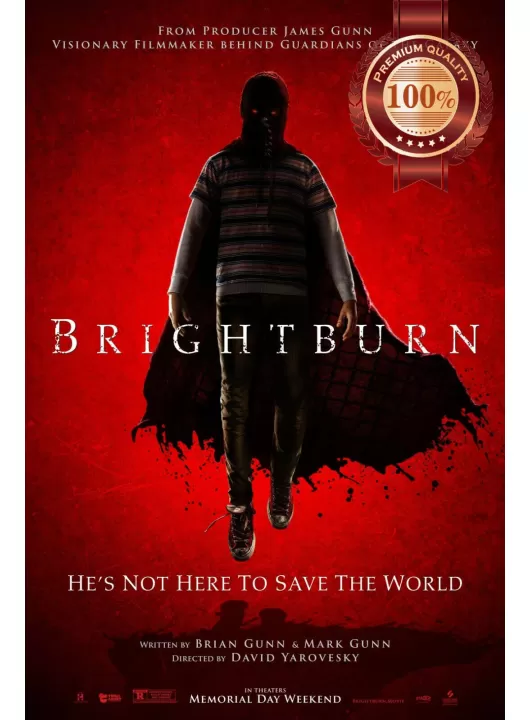 BRIGHTBURN 2019 OFFICIAL ORIGINAL CINEMA FILM MOVIE PRINT PREMIUM POSTER