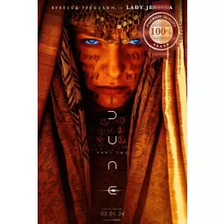 DUNE PART 2 LADY JESSICA 2024 ORIGINAL MOVIE CINEMA PRINT PREMIUM POSTER