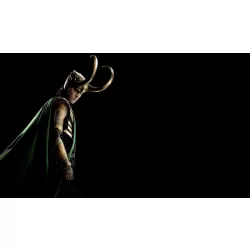LARGE LOKI HORNS THOR AVENGERS THE DARK WORLD MOVIE FILM ART PRINT POSTER
