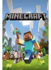 MINECRAFT MINE CRAFT STEVE WITH ANIMALS ORIGINAL ART PRINT PREMIUM POSTER