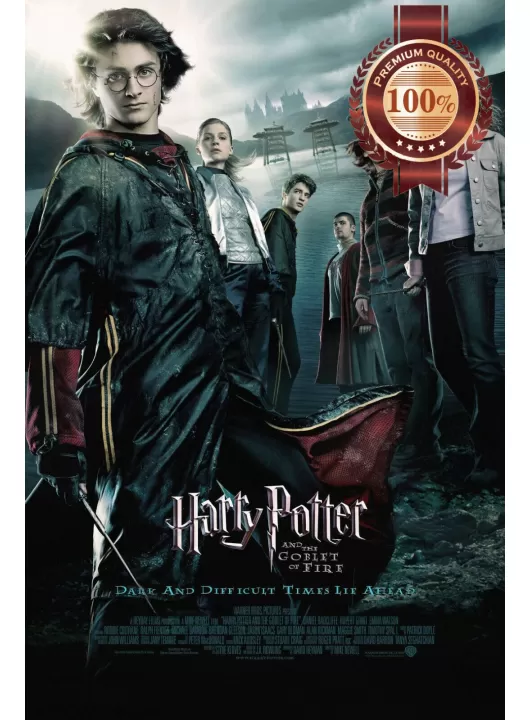 HARRY POTTER AND THE GOBLET OF FIRE 05 MOVIE FILM ORIGINAL PRINT PREMIUM POSTER HARRY POTTER AND THE GOBLET OF FIRE 05 MOVIE FILM ORIGINAL PRINT PREMIUM POSTER