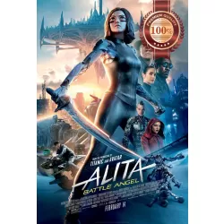 ALITA BATTLE ANGEL V2 2019 OFFICIAL CINEMA MOVIE FILM PRINT PREMIUM POSTER