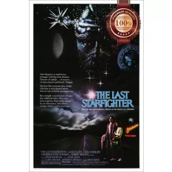 THE LAST STARFIGHTER 80s OFFICIAL ORIGINAL CINEMA MOVIE PRINT PREMIUM POSTER