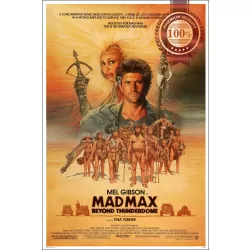 MAD MAX BEYOND THUNDERDOME 1985 ORIGINAL CINEMA FILM MOVIE PRINT PREMIUM POSTER