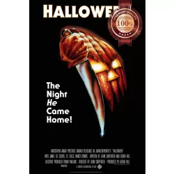 HALLOWEEN ORIGINAL 1978 70s OFFICIAL CINEMA FILM MOVIE PRINT PREMIUM POSTER