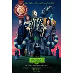 BEETLEJUICE BEETLEJUICE 2024 TEASER MOVIE FILM CINEMA PRINT PREMIUM POSTER