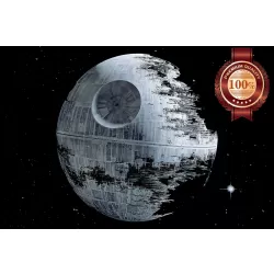THE DEATH STAR CONSTRUCTION WARS STARWARS ART PHOTO PRINT PREMIUM POSTER