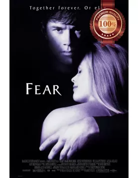 FEAR 1996 90s MARK WAHLBERG ORIGINAL CINEMA MOVIE PRINT PREMIUM POSTER