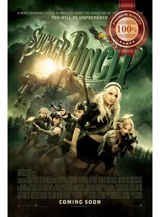 SUCKER PUNCH 2011 OFFICIAL ORIGINAL CINEMA FILM MOVIE PRINT PREMIUM POSTER SUCKER PUNCH 2011 OFFICIAL ORIGINAL CINEMA FILM MOVIE PRINT PREMIUM POSTER