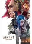 ARCANE LEAGUE OF LEGENDS ANIME OFFICIAL SERIES TV SHOW PRINT PREMIUM POSTER ARCANE LEAGUE OF LEGENDS ANIME OFFICIAL SERIES TV SHOW PRINT PREMIUM POSTER