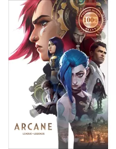 ARCANE LEAGUE OF LEGENDS ANIME OFFICIAL SERIES TV SHOW PRINT PREMIUM POSTER