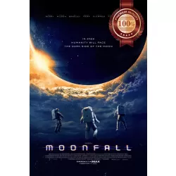 MOONFALL 2022 MOON FALL ORIGINAL OFFICIAL CINEMA MOVIE FILM PRINT PREMIUM POSTER