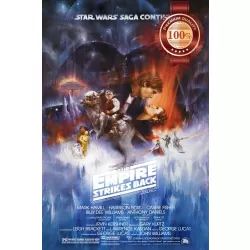 STAR WARS THE EMPIRE STRIKES BACK 80s EP5 FILM ORIGINAL PRINT PREMIUM POSTER