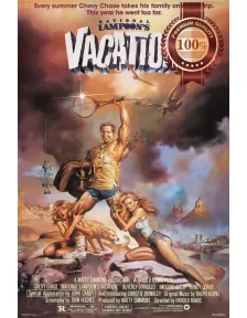 NATIONAL LAMPOONS VACATION 1983 80s ORIGINAL CINEMA MOVIE PRINT PREMIUM POSTER