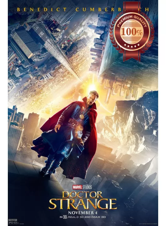 DOCTOR STRANGE 2016 MARVEL ORIGINAL CINEMA MOVIE FILM PRINT PREMIUM POSTER