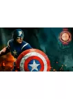 CAPTAIN AMERICA WITH SHIELD THE AVENGERS MOVIE WALL ART PRINT PREMIUM POSTER
