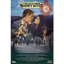 THE MAN FROM SNOWY RIVER 1982 80s V2 MOVIE FILM CINEMA PRINT PREMIUM POSTER