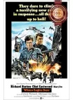 WHERE EAGLES DARE 1968 60s FILM ORIGINAL CINEMA MOVIE PRINT PREMIUM POSTER