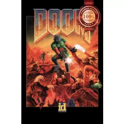 DOOM 1 1993 90s ORIGINAL VIDEO GAME VIDEOGAME WALL ART PRINT PREMIUM POSTER