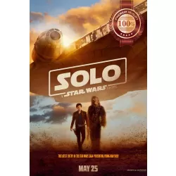 SOLO A STAR WARS STORY V2 CHEWBACCA AND HAN FILM MOVIE PRINT PREMIUM POSTER