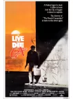 TO LIVE AND DIE IN LA 1986 80s ORIGINAL OFFICIAL CINEMA MOVIE PRINT PREMIUM POSTER