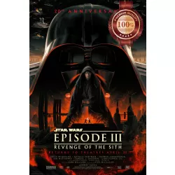 REVENGE OF THE SITH 2025 STAR WARS EPISODE III CINEMA MOVIE PRINT PREMIUM POSTER