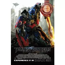 TRANSFORMERS DARK OF THE MOON 2011 V2 OFFICIAL MOVIE CINEMA PRINT PREMIUM POSTER