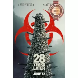 28 YEARS LATER 2025 SKULLS ZOMBIE ORIGINAL MOVIE CINEMA PRINT PREMIUM POSTER