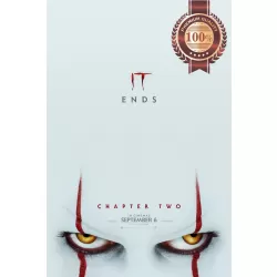 IT CHAPTER 2 TWO TEASER EYES ORIGINAL CINEMA MOVIE FILM PRINT PREMIUM POSTER