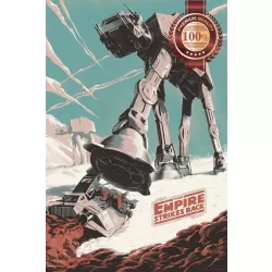 THE EMPIRE STRIKES BACK AT-AT STAR WARS ART FILM MOVIE PRINT PREMIUM POSTER