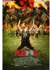 PLATOON 1986 80s WAR VIETNAM ORIGINAL OFFICIAL CINEMA MOVIE PRINT PREMIUM POSTER