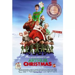 ARTHUR CHRISTMAS 2011 ORIGINAL OFFICIAL CINEMA MOVIE PRINT PREMIUM POSTER