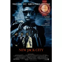 NEW JACK CITY 1991 90s ORIGINAL OFFICIAL CINEMA MOVIE FILM PRINT PREMIUM POSTER