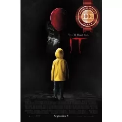IT STEPHEN KING 2017 OFFICIAL ORIGINAL CINEMA MOVIE FILM PRINT PREMIUM POSTER
