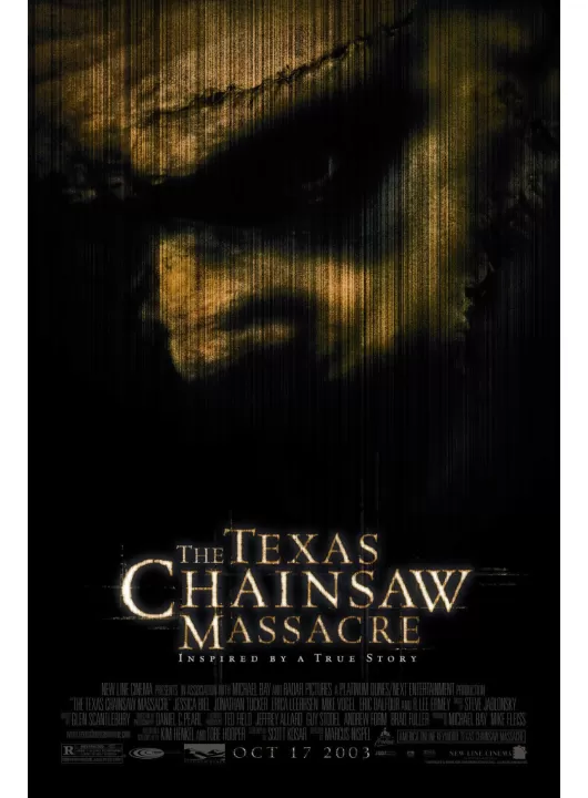 THE TEXAS CHAINSAW MASSACRE 2003 OFFICIAL ORIGINAL CINEMA MOVIE PRINT PREMIUM POSTER THE TEXAS CHAINSAW MASSACRE 2003 OFFICIAL ORIGINAL CINEMA MOVIE PRINT PREMIUM POSTER