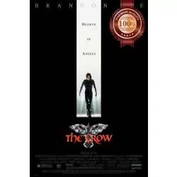 THE CROW 1994 90s ORIGINAL MOVIE FILM CINEMA PRINT PREMIUM POSTER