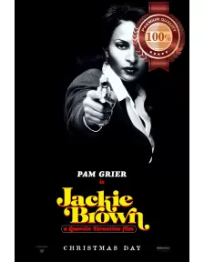 JACKIE BROWN 1997 QUENTIN TARANTINO MOVIE ORIGINAL CINEMA PRINT PREMIUM POSTER