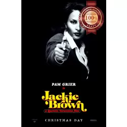 JACKIE BROWN 1997 QUENTIN TARANTINO MOVIE ORIGINAL CINEMA PRINT PREMIUM POSTER