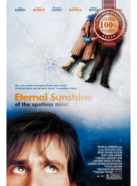 ETERNAL SUNSHINE OF A SPOTLESS MIND 2004 THE ORIGINAL MOVIE PRINT PREMIUM POSTER ETERNAL SUNSHINE OF A SPOTLESS MIND 2004 THE ORIGINAL MOVIE PRINT PREMIUM POSTER