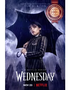 WEDNESDAY ADDAMS FAMILY TV SHOW NETFLIX ORIGINAL OFFICIAL PRINT PREMIUM POSTER