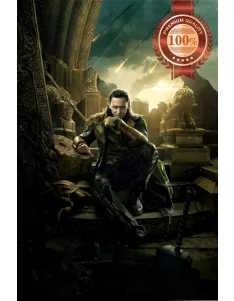 LARGE LOKI THOR AVENGERS THE DARK WORLD MOVIE FILM ART PRINT PREMIUM POSTER