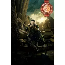 LARGE LOKI THOR AVENGERS THE DARK WORLD MOVIE FILM ART PRINT PREMIUM POSTER