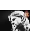 KURT COBAIN MUSICAN NIRVANA SIDE PORTRAIT FACE PHOTO PRINT PREMIUM POSTER