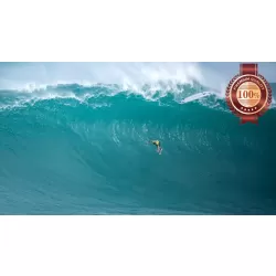 MASSIVE HUGE BIG WAVE WIPEOUT SURFING CRASH DECOR PHOTO PRINT PREMIUM POSTER