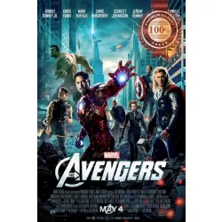 THE AVENGERS 2012 MARVEL OFFICIAL ORIGINAL CINEMA MOVIE FILM PRINT PREMIUM POSTER