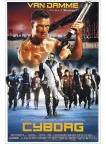 CYBORG VAN DAMME 1989 80s ORIGINAL OFFICIAL CINEMA MOVIE PRINT PREMIUM POSTER