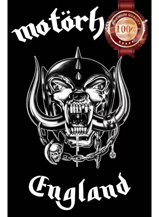 MOTORHEAD WAR PIG ENGLAND LOGO MUSIC BAND PHOTO ORIGINAL PRINT PREMIUM POSTER